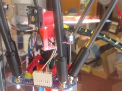 Duet3D Filament Monitor Mount Nimble & SmartEffector - Now V2! Inc. Nut trap for Smart Effector