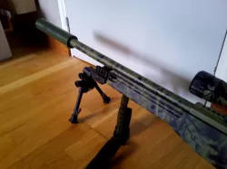Fake suppressor for airsoft L96