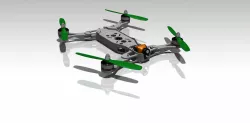 FPV-Quadcopter 280 foldable Frame v0.8