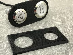 Hazard Face Plate Mazda MX5 Miata MK1