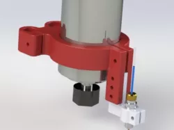 Knife (pen) holder for spindle
