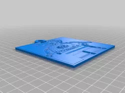 Lego Flash Lithophane