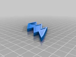 Lightning Bolt Keychain