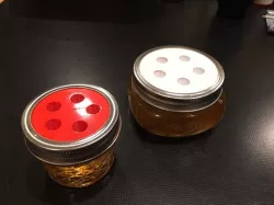 Mason Jar Fruit Fly Trap