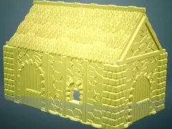 Medieval Cottage 2 (28mm/Heroic scale and 15mm scale)