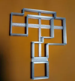 Minecraft Question block cookie cutter