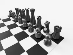 Minimal Look Chess Set