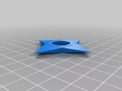 Naruto throwing star (shuriken)