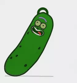 Pickle Rick Keychain Rick and Morty