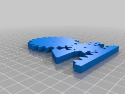 Public Domain Involute Parameterized Gears: Optimized for Speed