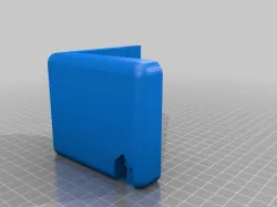 Quick change toilet paper roll holder, print in place