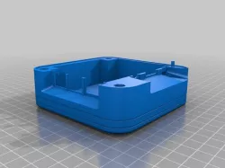 Raspberry Pi 3 Case (Remix) - UPS HAT