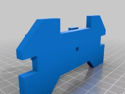 Retro space shooter like keyholder