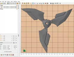 Shuriken blackwatch OW Genji