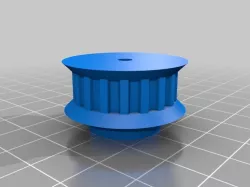 snowmobile track pulley for belt drive