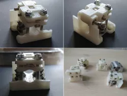Spring loaded bearing block (SC8UU replacement)