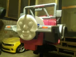 Thomas the Train Face Large Scale in sections