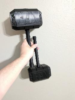 thor ban hammer 3d models 【 STLFinder