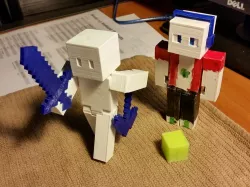Tighter Fit Minecraft Steve