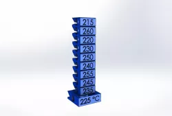 Tour test_V2_ PET-G / ABS / ASA_215-260°C