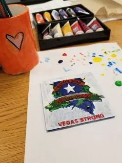 Vegas Strong Plaque