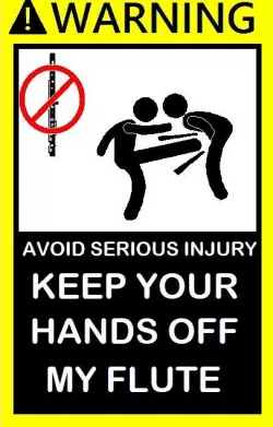 Warning flute