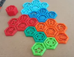 X Wing 3D Stackable Tokens