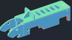 150 Micro FPV Sharky Body (on Froggy Base)