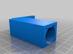 18mm Square Bottle Holder for Hammond 1590b Box mod and Infinty 850 Lipo
