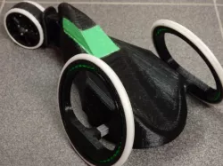 3 wheels RC / 3 Roues RC - 2 versions