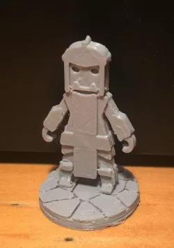 Armoured Half Orc - 28Chibi