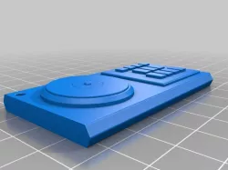 Beatmania Controller Keychain