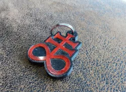 Brimstone Keychain