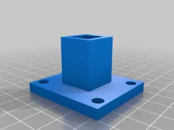 Caster wheel adapter