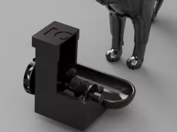 Cat food dispenser