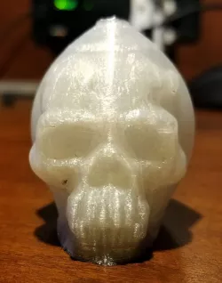Death whistle with skull