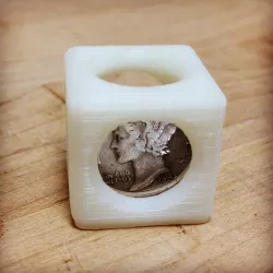 Dime Box Keychain