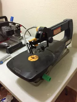 Dyson Adapter for RYOBI 18 inch Scroll Saw