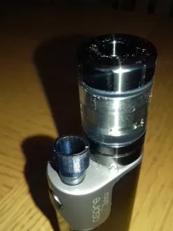Eleaf Melo3 DripTip ergonomic feel