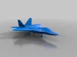 F22 Raptor scale model