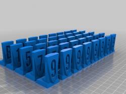 Stratego Ranks pratt ranking for architecture 3D Models | Page 1 | STLFinder