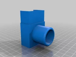 Glasshouse rain gutter end