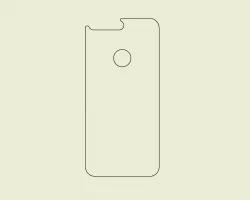 Google Pixel XL Ringke Fusion Backplate Template