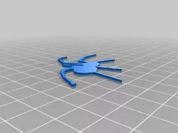 Halloween 2D spiders