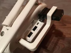 HDMI 45' adapter holder for Dji Phantom 3-4