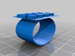 Honeycomb ring