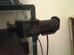 Horizontal Monster Mouth headphone holder
