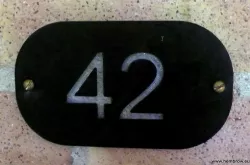 House number 42