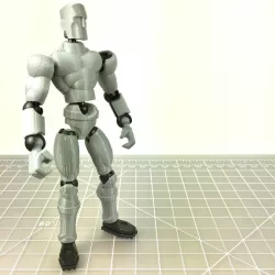 Human Exo-skin pack for ModiBot Mo figure