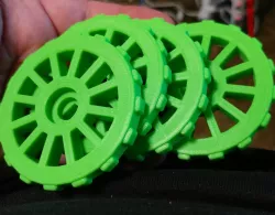 Hybrid Tevo Tornado LEveling Knobs based on Ultimate CR-10 Knobs